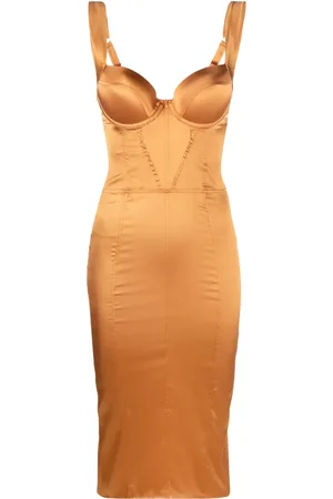 Noire Swimwear Vestido corto con estilo corset