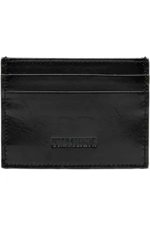 UMA WANG Tarjetero con logo en relieve