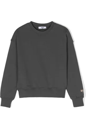 Msgm Sudadera con logo estampado