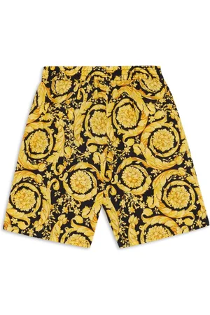 VERSACE Shorts con estampado Barocco