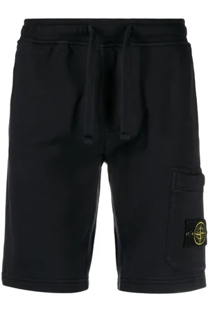 Stone Island Shorts deportivos con distintivo Compass