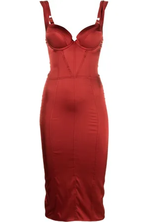 Noire Swimwear Vestido corto con estilo corset
