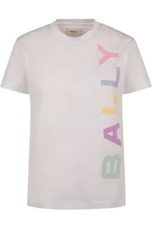 Bally Playera manga corta con logo estampado
