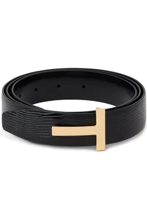 Tom Ford Cinturón con placa en T