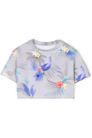 Lapin House Playera con estampado floral
