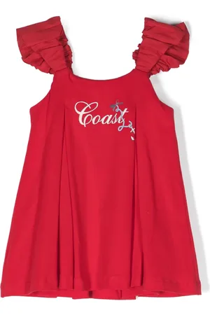 Lapin House Vestido con eslogan estampado