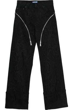 MUGLER Jeans rectos con tiro medio