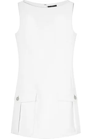 VERSACE Vestido corto con motivo Medusa Head en los botones