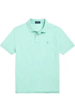 Ralph Lauren Playera tipo polo con logo bordado