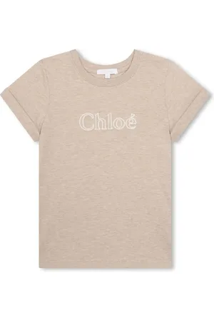 Chloé Playera con logo estampado