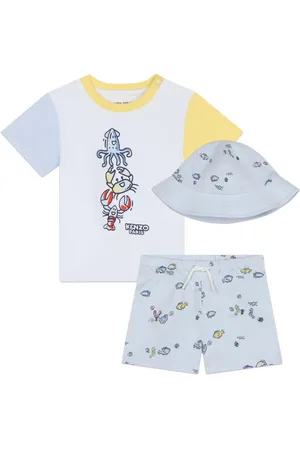 Kenzo Set de shorts con estampado gráfico