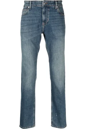 Roberto Cavalli Jeans rectos con efecto lavado