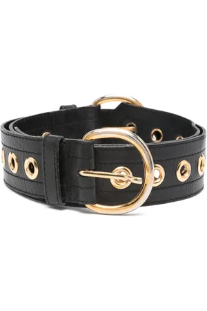 Saint Laurent Cinturón con hebilla doble 2000