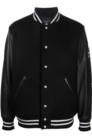 MASTERMIND JAPAN Chamarra bomber con logo estampado