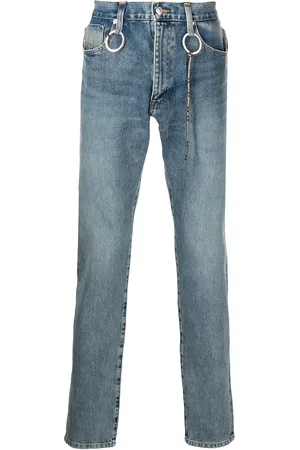 MASTERMIND Jeans slim con tiro medio