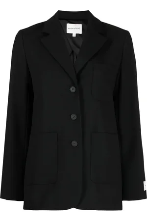 Maison Kitsuné Blazer con botones y etiqueta del logo