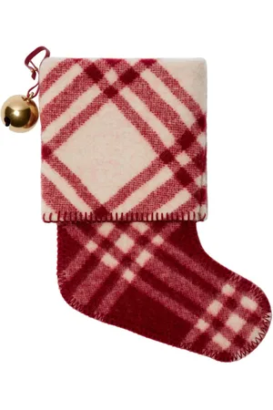 Burberry Pantimedias con estampado de cuadros