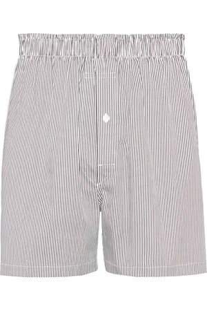 Maison Margiela Shorts con estampado a rayas