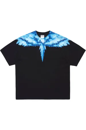 MARCELO BURLON Playera con motivo Colordust Wings