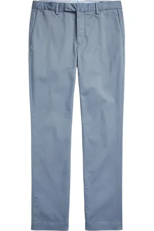 Ralph Lauren Pantalones rectos con etiqueta del logo