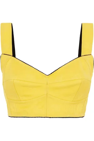 Dolce & Gabbana Top estilo bustier corto