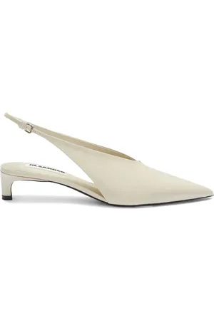 Jil Sander Zapatillas con puntera en punta y tira trasera