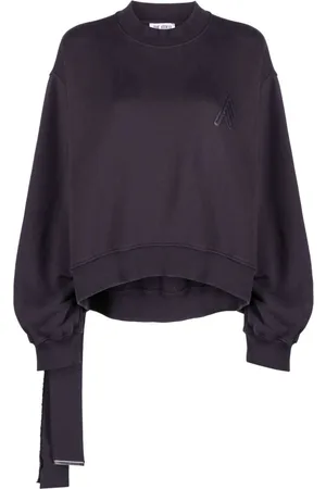 The Attico Sudadera con aplique del logo