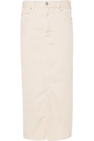 Isabel Marant Falda midi de mezclilla Tilauria