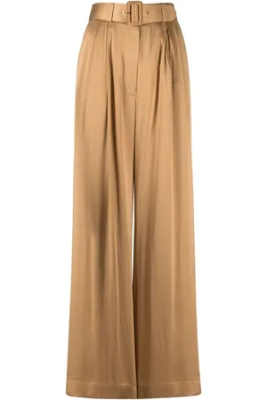 ZIMMERMANN Pantalones de seda Tuck