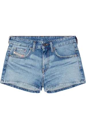 Diesel Shorts de mezclilla De-Yuba con efecto envejecido
