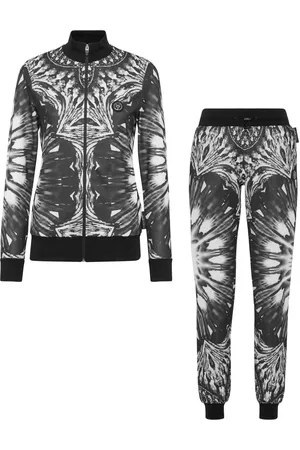Philipp Plein Traje deportivo con estampado caleidoscópico