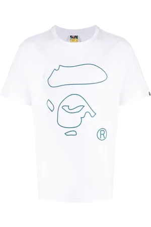 A Bathing Ape Playera Line Ape Face