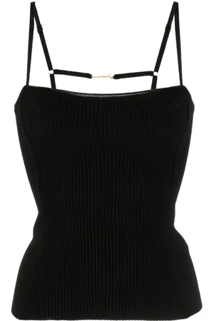 Jacquemus Camiseta de canalé Le Haut Sierra