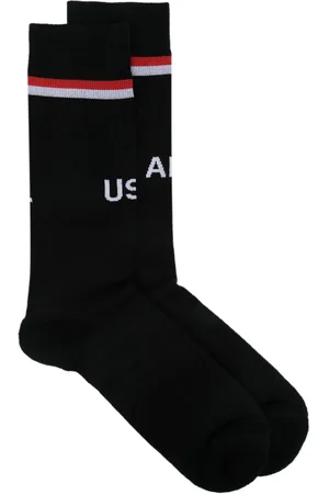 AMBUSH Calcetines con logo en intarsia