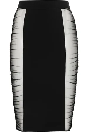 MAISON CLOSE Falda lápiz Nuit Fave