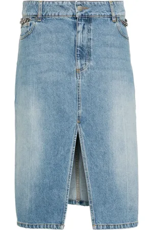 Stella McCartney Falda de mezclilla Iconic Falabella