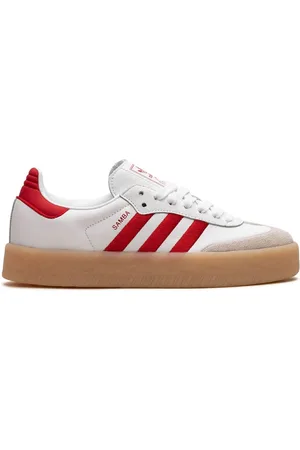 adidas Tenis Sambae "White/Red"