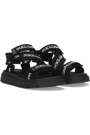 Dolce & Gabbana Branded grosgrain sandals
