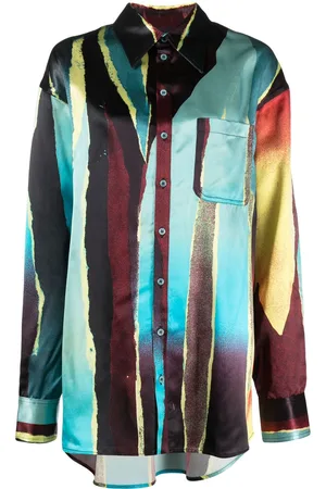 Christopher John Rogers Camisa Wheatpaste