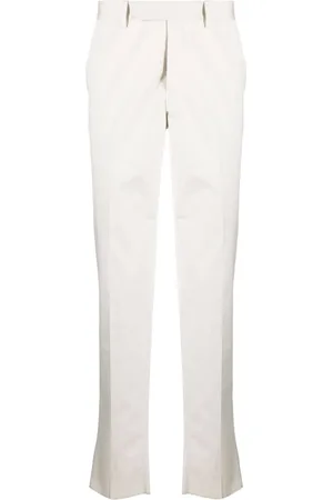 LARDINI Pantalones de vestir con tiro medio