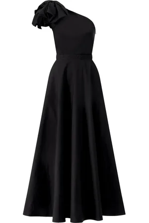 Giambattista Valli Vestido largo con hombro descubierto