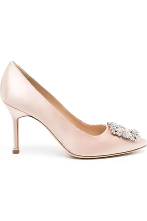 Manolo Blahnik Zapatillas Hangisi con tacón de 90mm