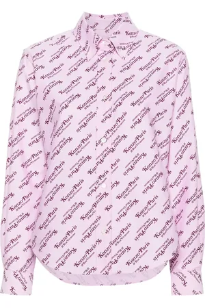 Kenzo Camisa con logo estampado