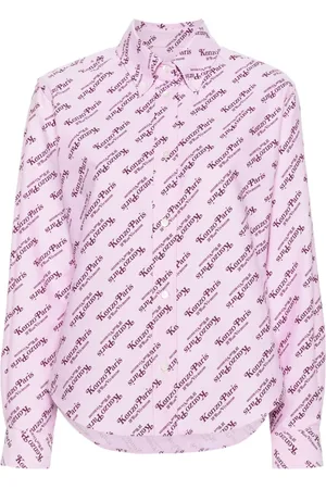 Kenzo Camisa con logo estampado