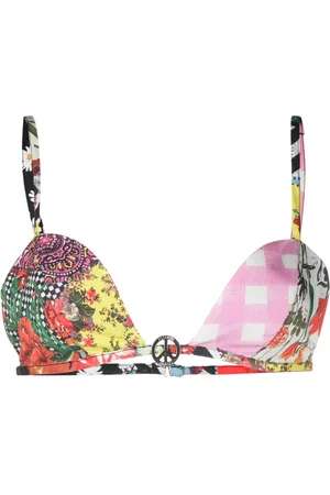 Moschino Brasier con estampado abstracto