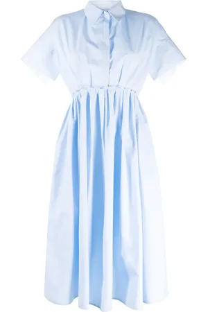 DICE KAYEK Vestido camisero manga corta