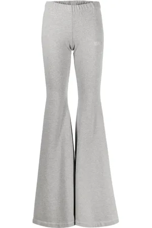 Vetements Leggins acampanados con logo estampado