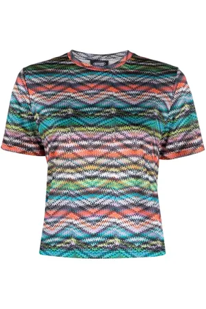 Missoni Playera con estampado en zigzag