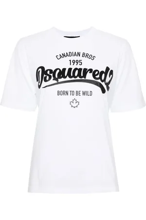 Dsquared2 Playera con logo estampado
