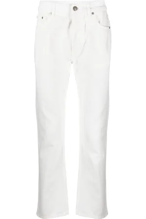 Palm Angels Jeans rectos con logo en relieve